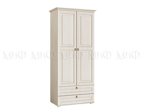 Шкаф Платяной Элит-1 МДФ Сандал Светлый  (Ш-975 мм x Г-577 мм х В-2185 мм)