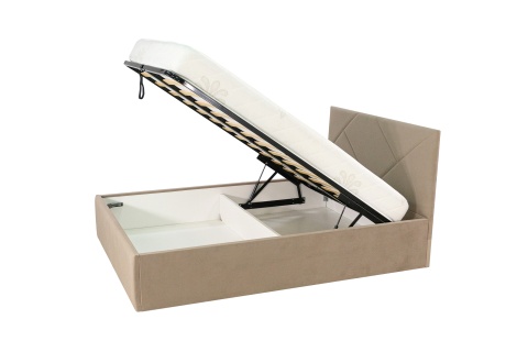 Кровать Лима светло-коричневая