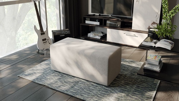 Пуф №7 Велюр Разные Цвета/Ш-900 × Г-400 × В-430 мм