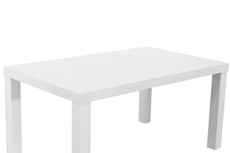 Кофейный столик большой белый