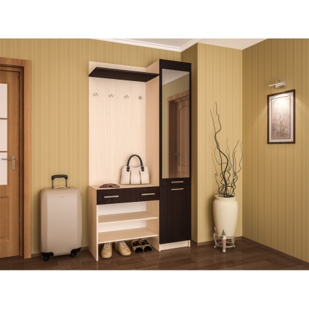 Прихожая Валери-1/Разные Цвета (0,95х1,95х0,34)